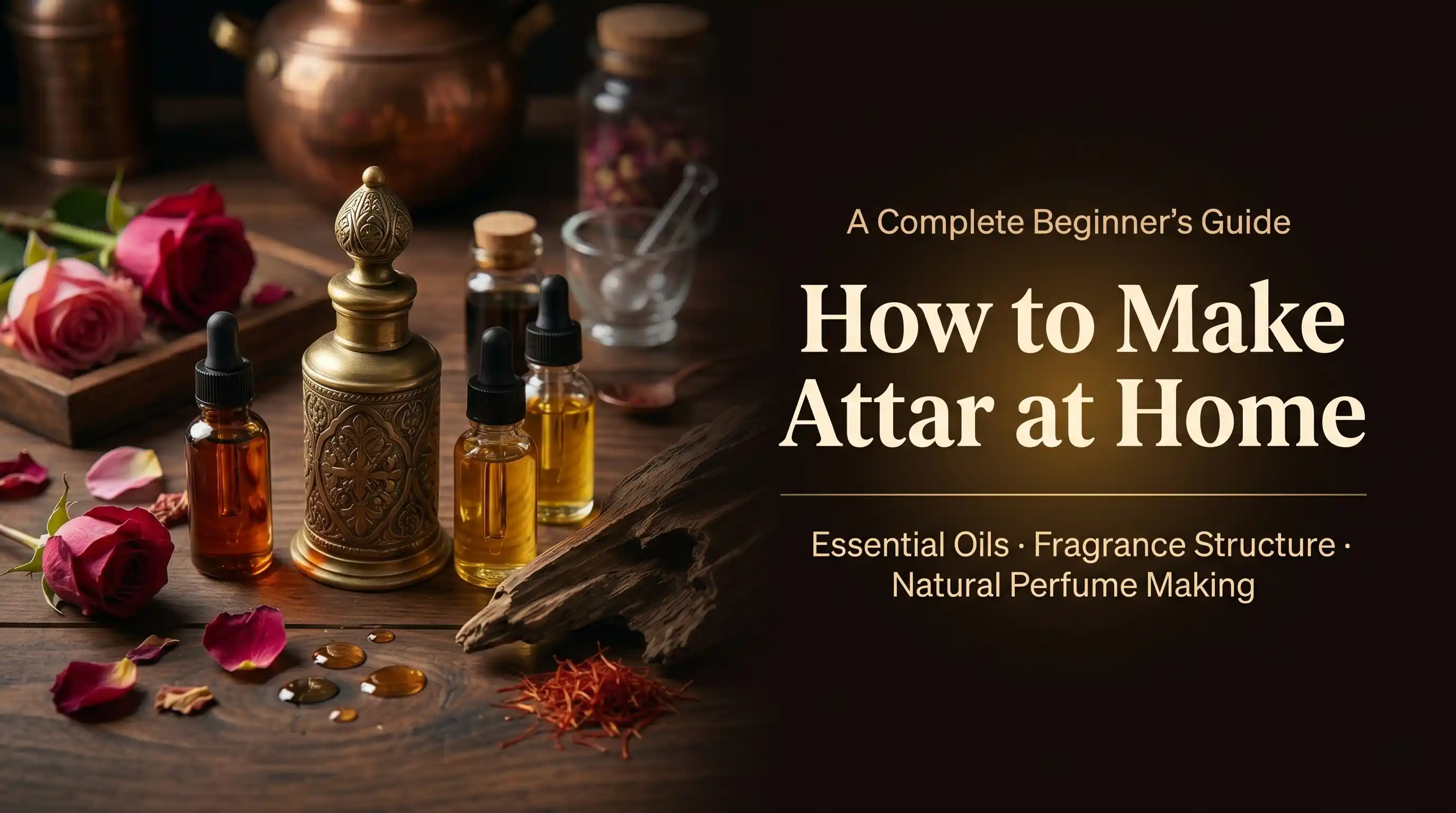 How to Make Attar at Home — Complete Beginner's Guide to Attar Making