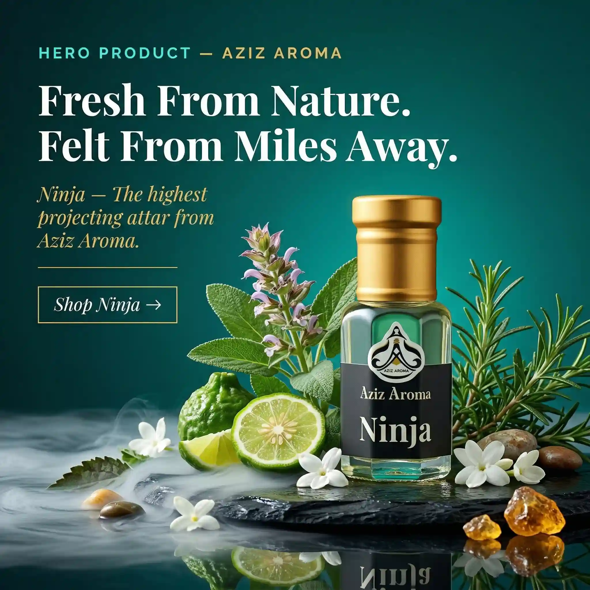 Ninja Attar By Aziz Aroma